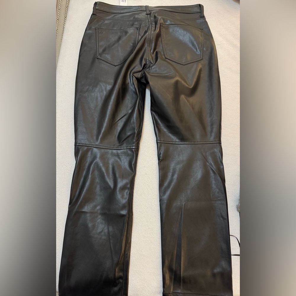 Black Leather Pants